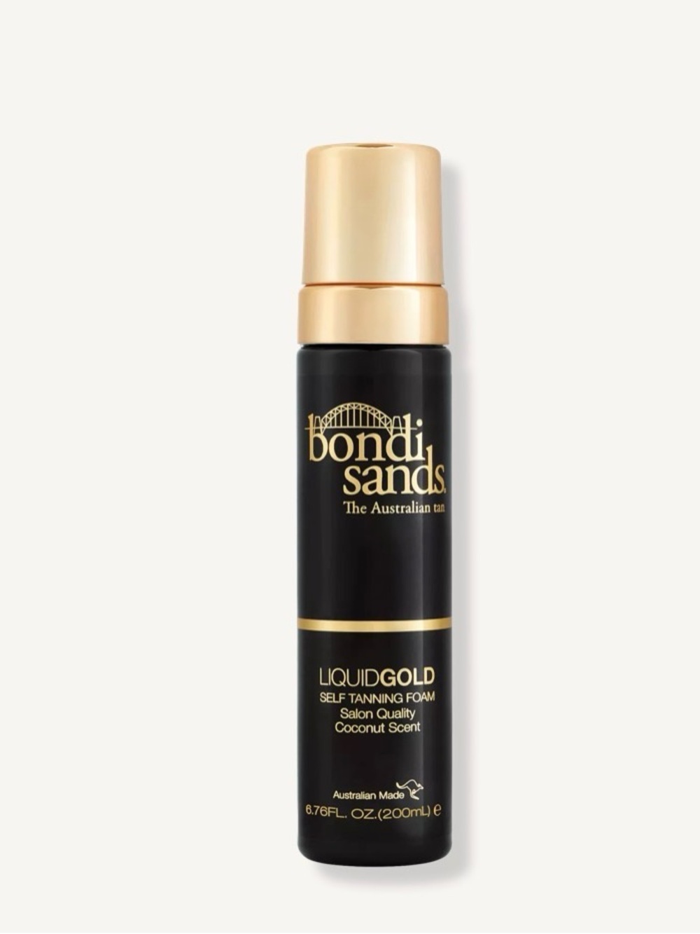 Bondi Sands Liquid Gold Self Tanning Foam and Mitt Set- Golden